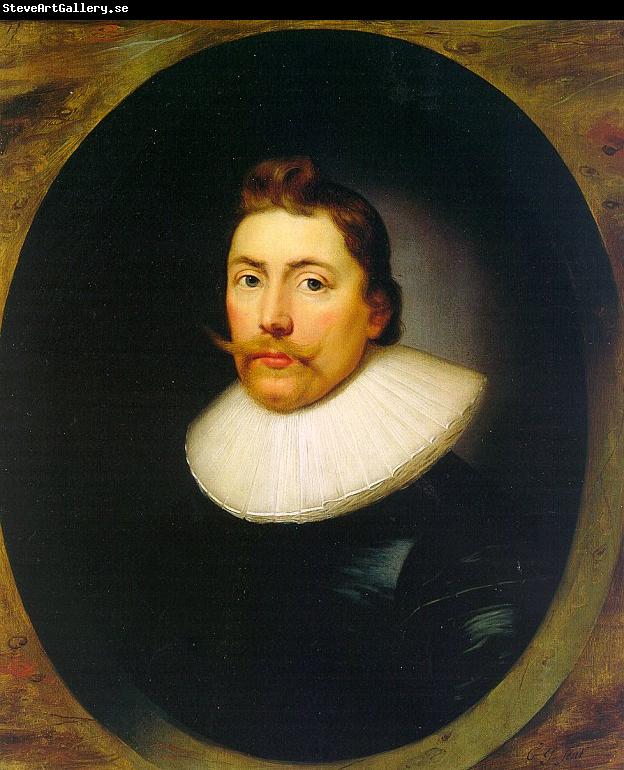 Cornelius Johnson Portrait of a Gentleman  222